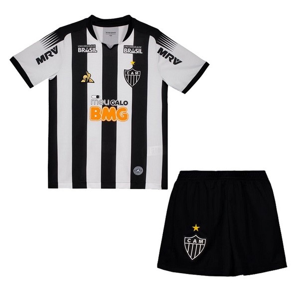 Camiseta Atlético Mineiro Primera equipo Niños 2019-20 Negro